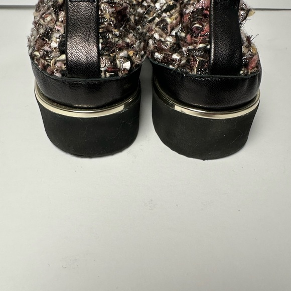 Ron White made Italy Black, Brown, Pink Women’s Tweed Loafers size 5.5 - Picture 5 of 12